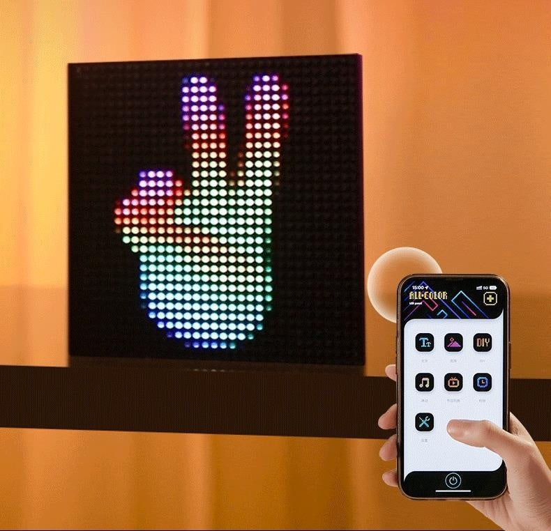 DIY Pixel Atmosphere Good Item Layout Night Light E-sports Decoration Table Lamp Desktop Creativity Atmosphere