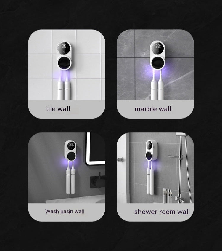 Uv Sanitizer toothbrush holder