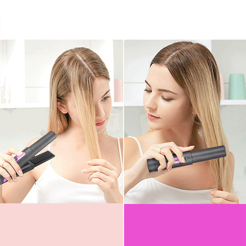 USB Mini Wireless Travel Iron Hair Straightener