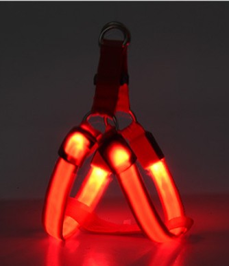 LED Luminous Dog Chest Strap