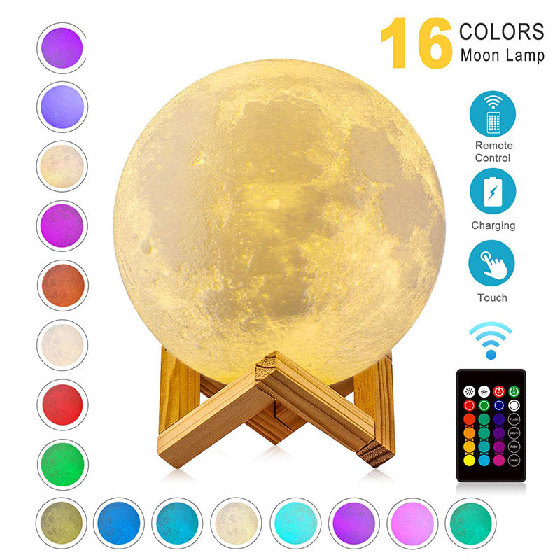 3D Moon Lamp